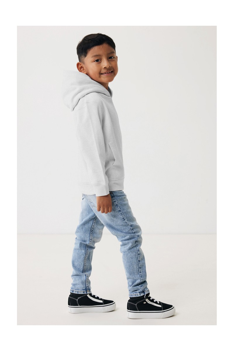 Hoodie IQONIQ Yengo kids recycled cotton hoodie with sidepockets