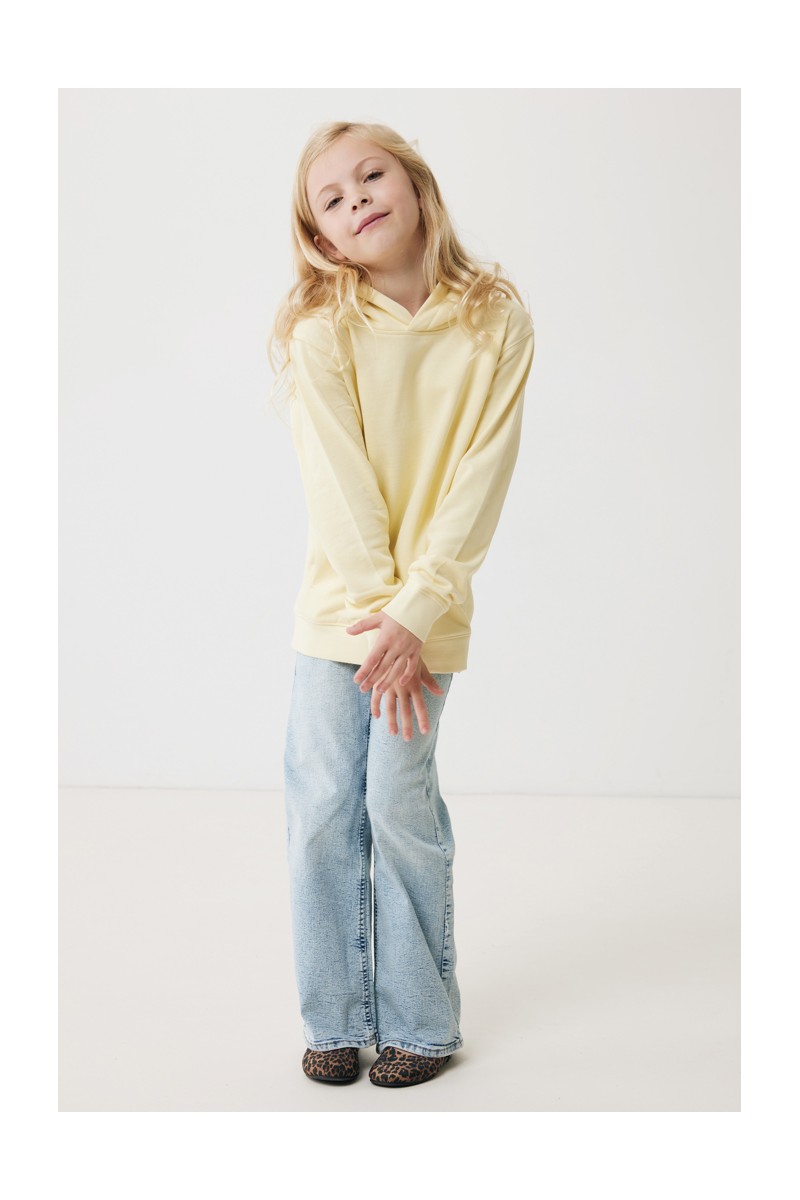 Hoodie IQONIQ Yengo kids recycled cotton hoodie with sidepockets