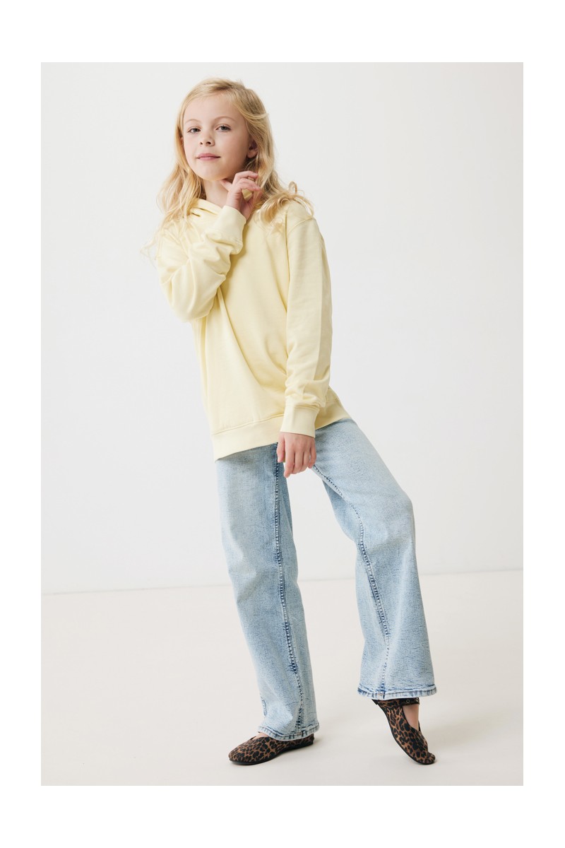 Hoodie IQONIQ Yengo kids recycled cotton hoodie with sidepockets
