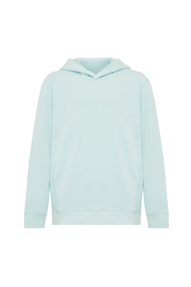 Hoodie IQONIQ Yengo kids recycled cotton hoodie with sidepockets