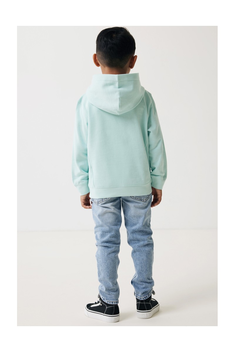 Hoodie IQONIQ Yengo kids recycled cotton hoodie with sidepockets