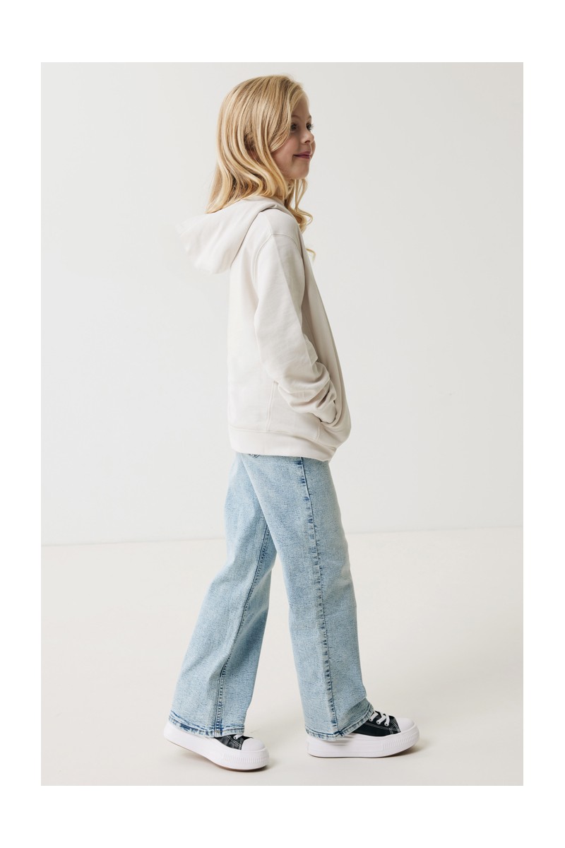 Hoodie IQONIQ Yengo kids recycled cotton hoodie with sidepockets