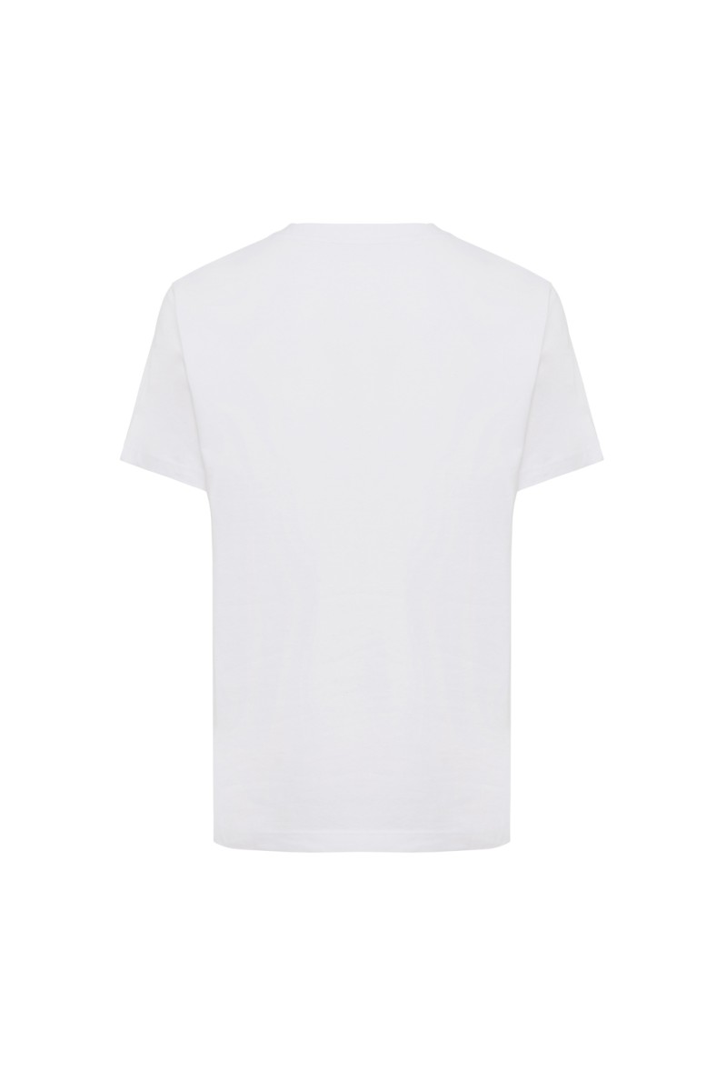 Tricou IQONIQ Kakadu din bumbac reciclat model relaxed fit