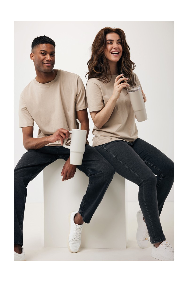 IQONIQ Kakadu relaxed recycled cotton t-shirt