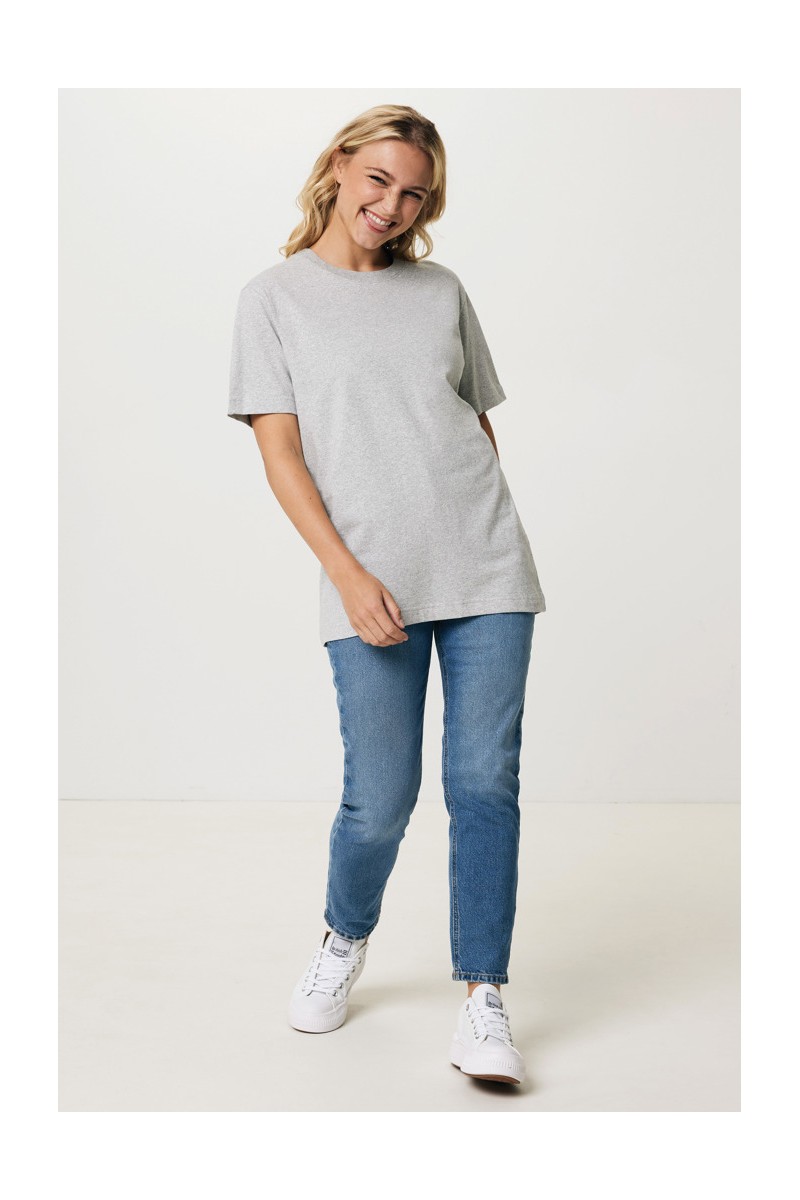 Tricou IQONIQ Kakadu din bumbac reciclat model relaxed fit