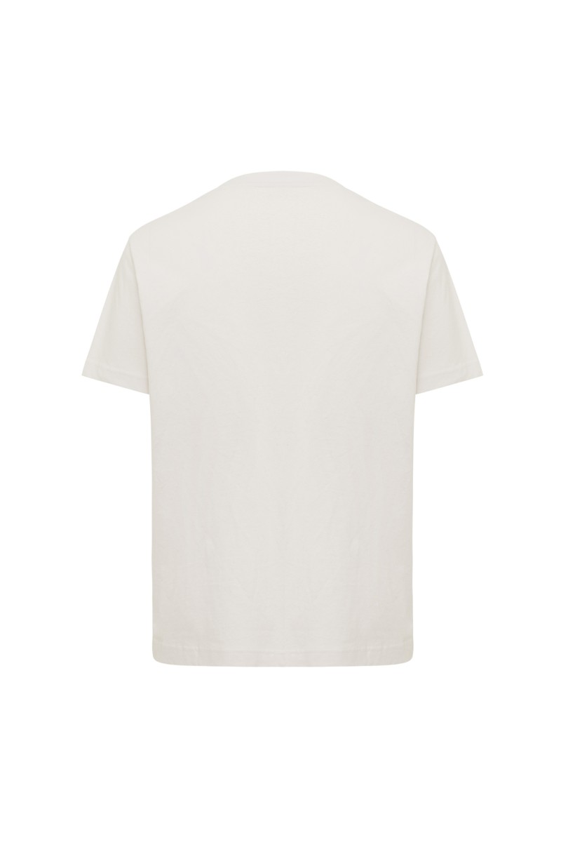Tricou IQONIQ Kakadu din bumbac reciclat model relaxed fit