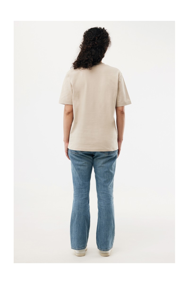 Tricou Iqoniq Nikko heavyweight din bumbac reciclat