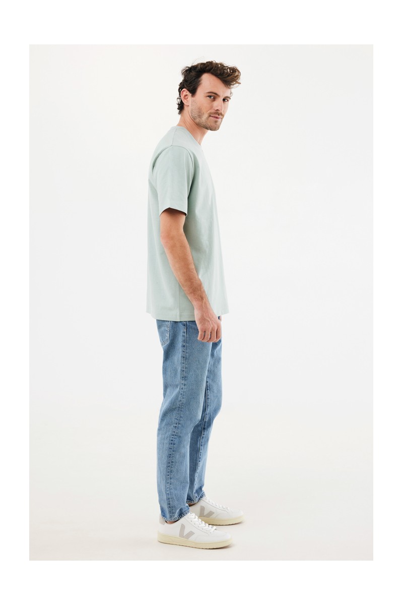 Tricou Iqoniq Nikko heavyweight din bumbac reciclat