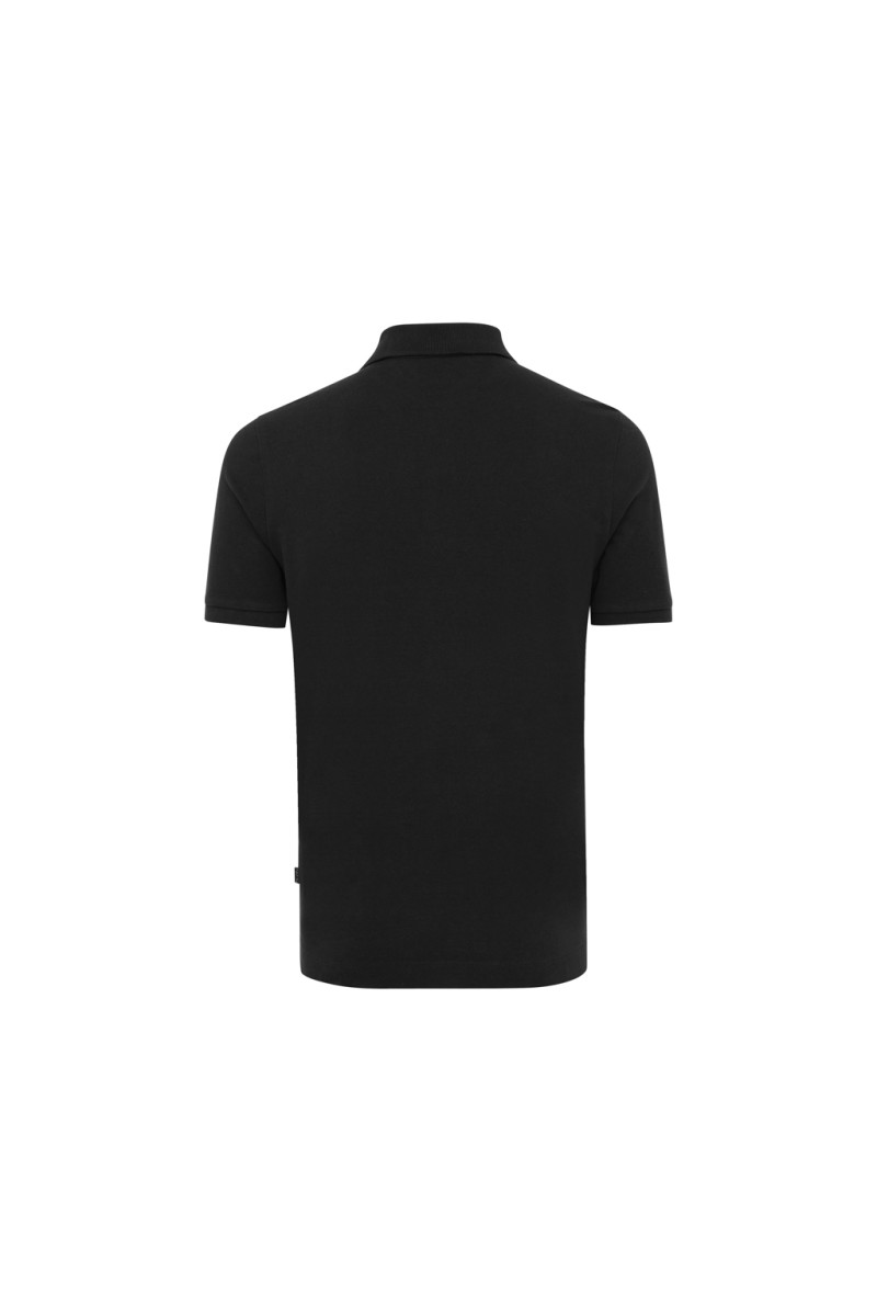 Tricou polo IQONIQ Yosemite din bumbac reciclat