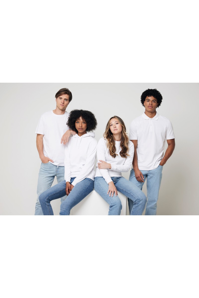 Tricou polo IQONIQ Yosemite din bumbac reciclat