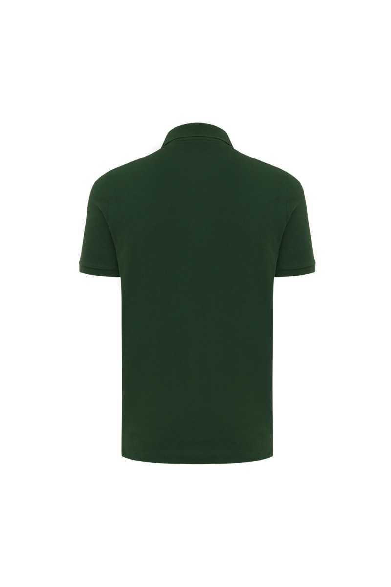 Tricou polo IQONIQ Yosemite din bumbac reciclat