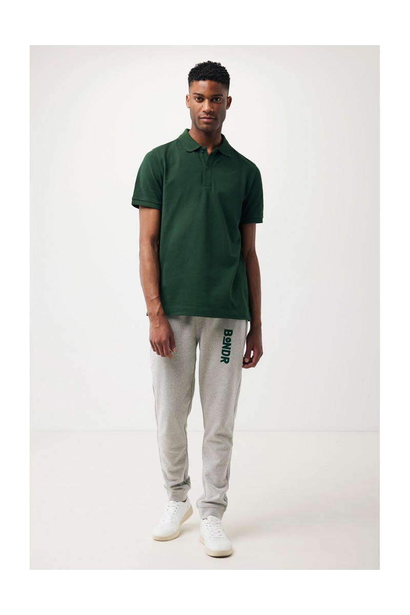 Tricou polo IQONIQ Yosemite din bumbac reciclat