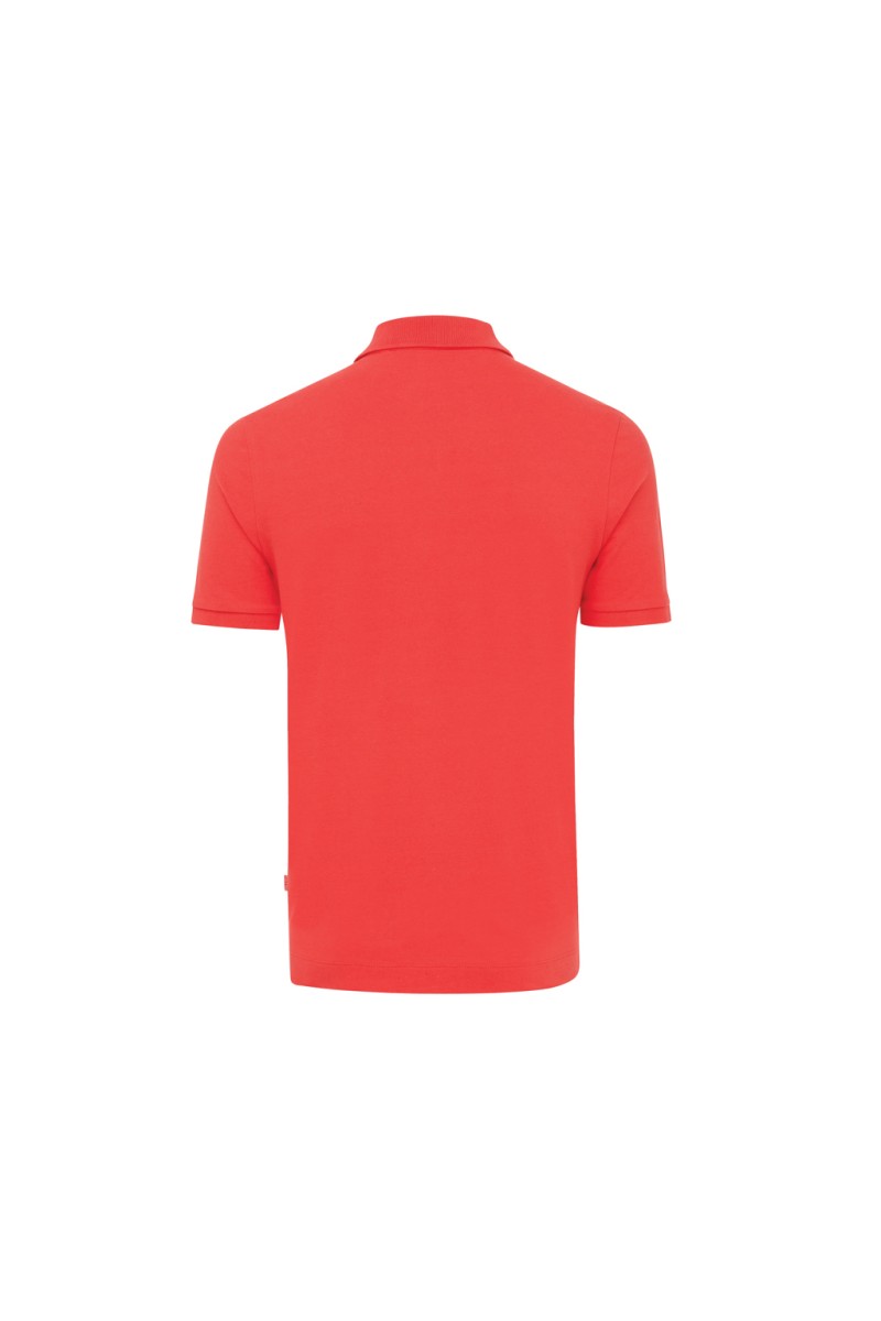 Tricou polo IQONIQ Yosemite din bumbac reciclat