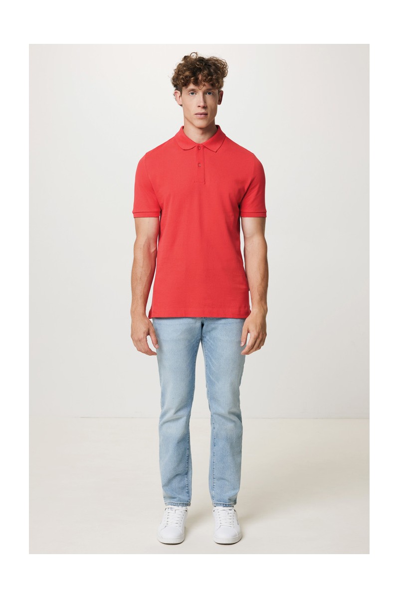 IQONIQ Yosemite recycled cotton pique polo