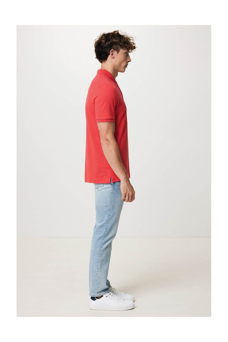 IQONIQ Yosemite recycled cotton pique polo