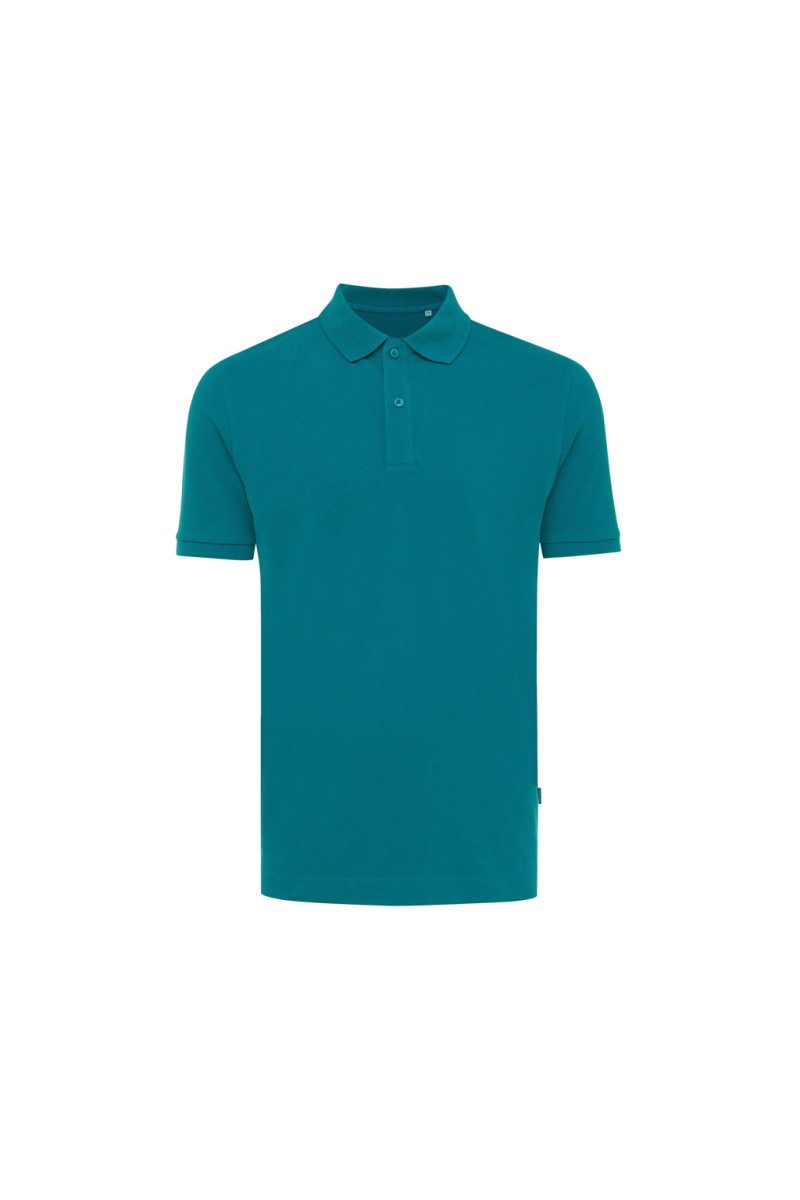 Tricou polo IQONIQ Yosemite din bumbac reciclat