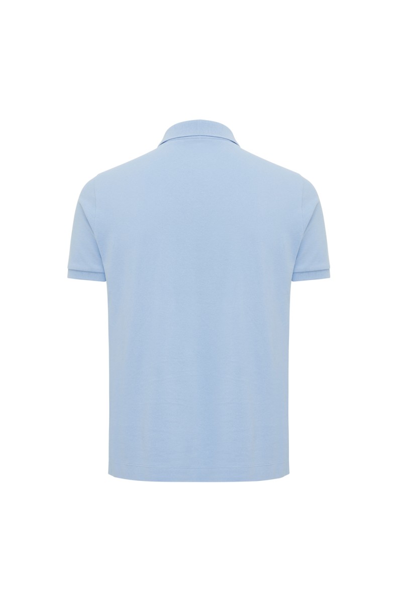 Tricou polo IQONIQ Yosemite din bumbac reciclat