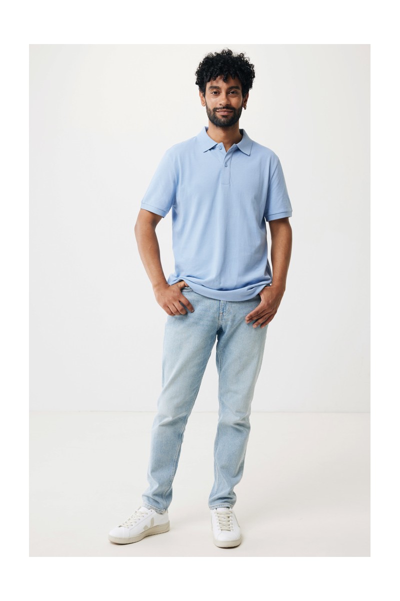 IQONIQ Yosemite recycled cotton pique polo