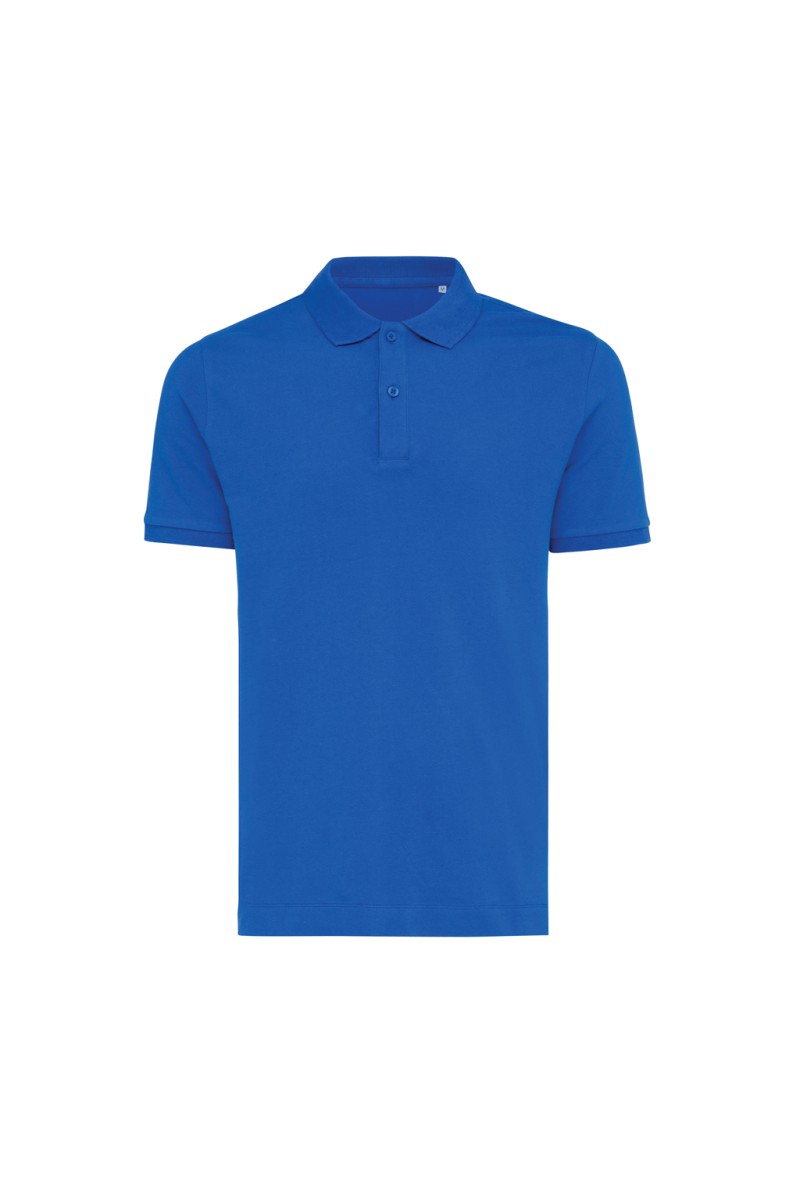 Tricou polo IQONIQ Yosemite din bumbac reciclat