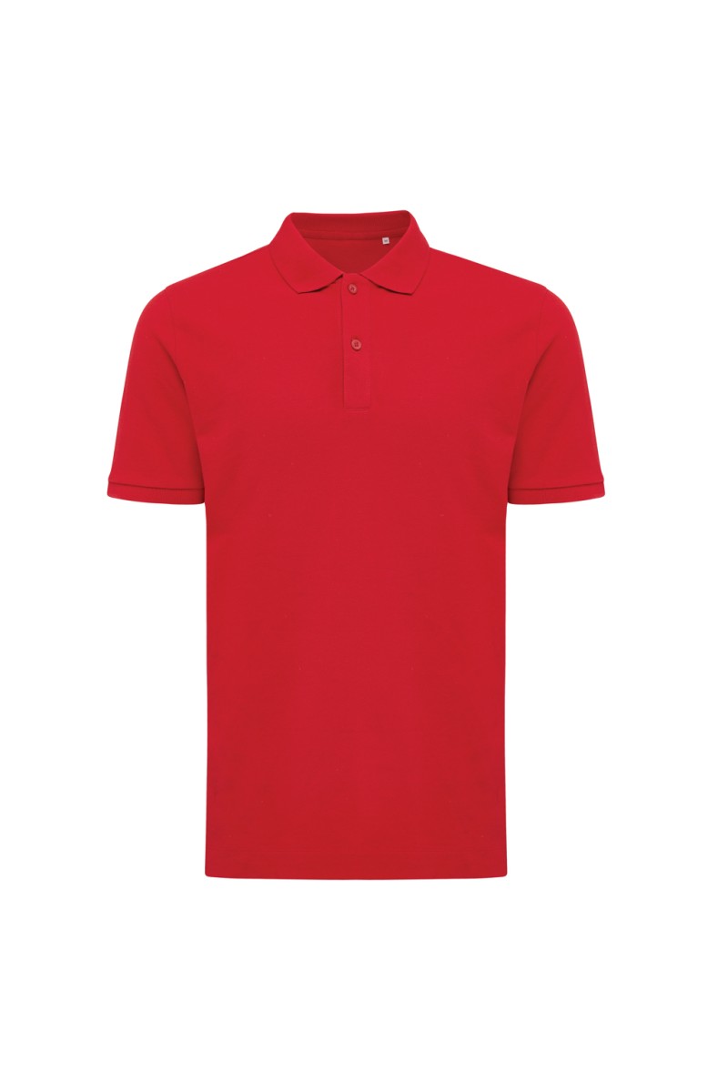 Tricou polo IQONIQ Yosemite din bumbac reciclat