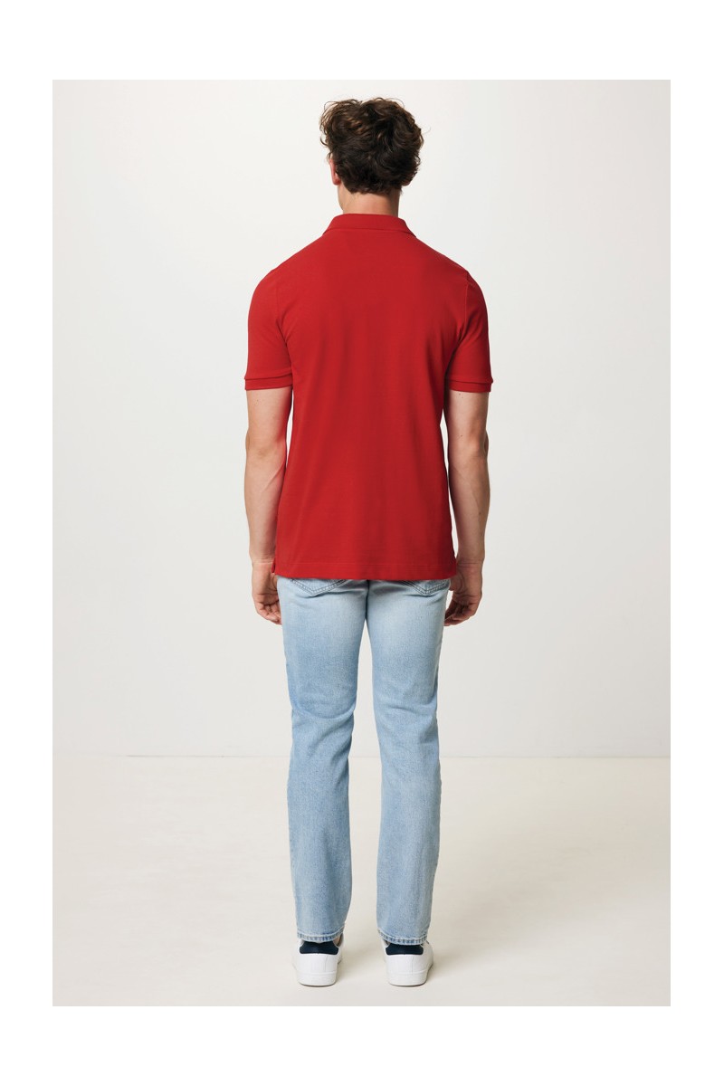 IQONIQ Yosemite recycled cotton pique polo