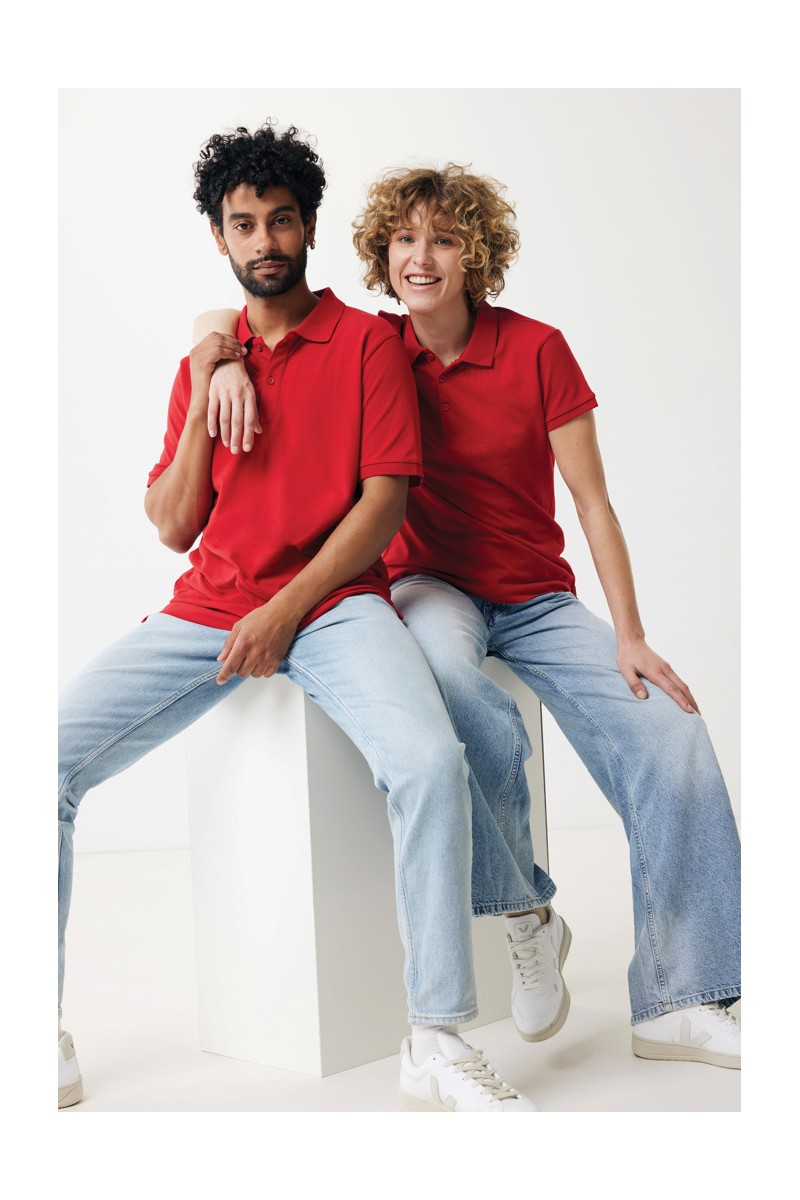 IQONIQ Yosemite recycled cotton pique polo