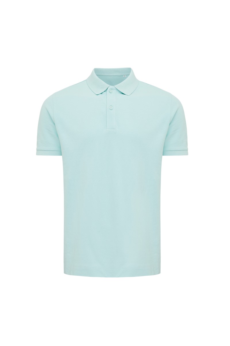 Tricou polo IQONIQ Yosemite din bumbac reciclat