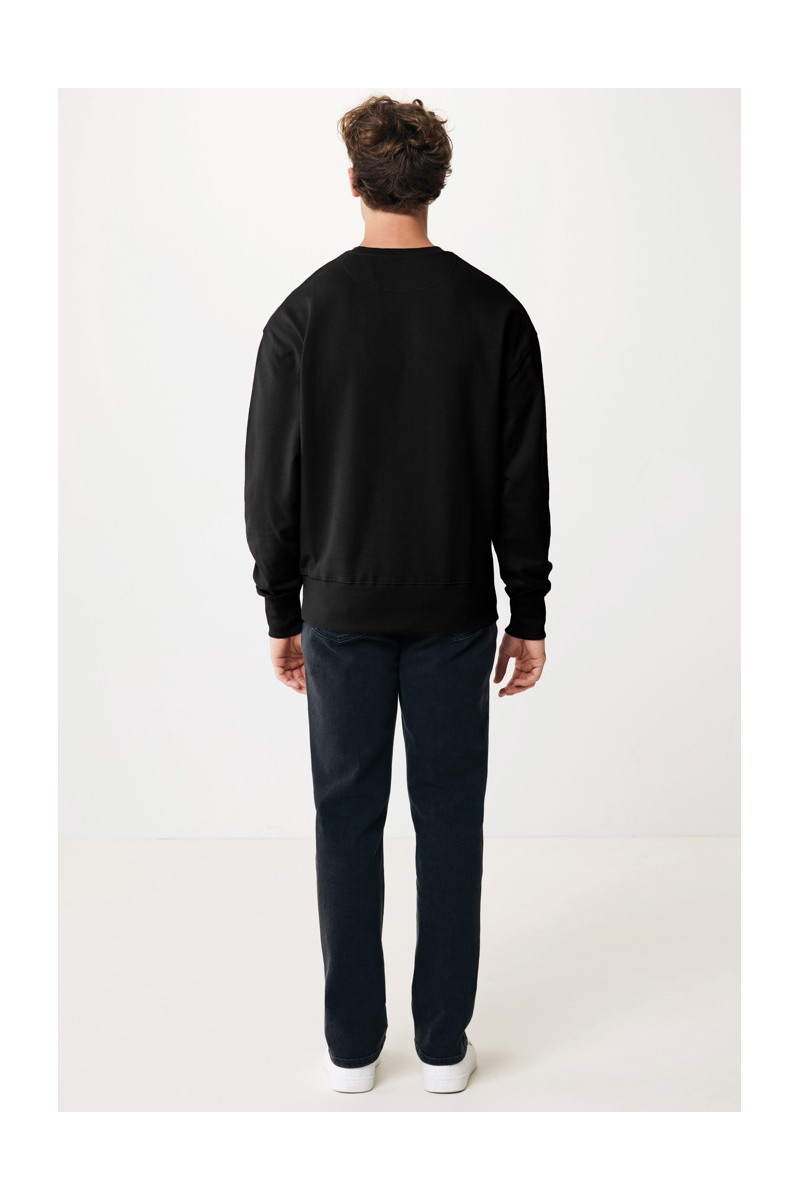Hoodie IQONIQ Kruger relaxed recycled cotton crew neck
