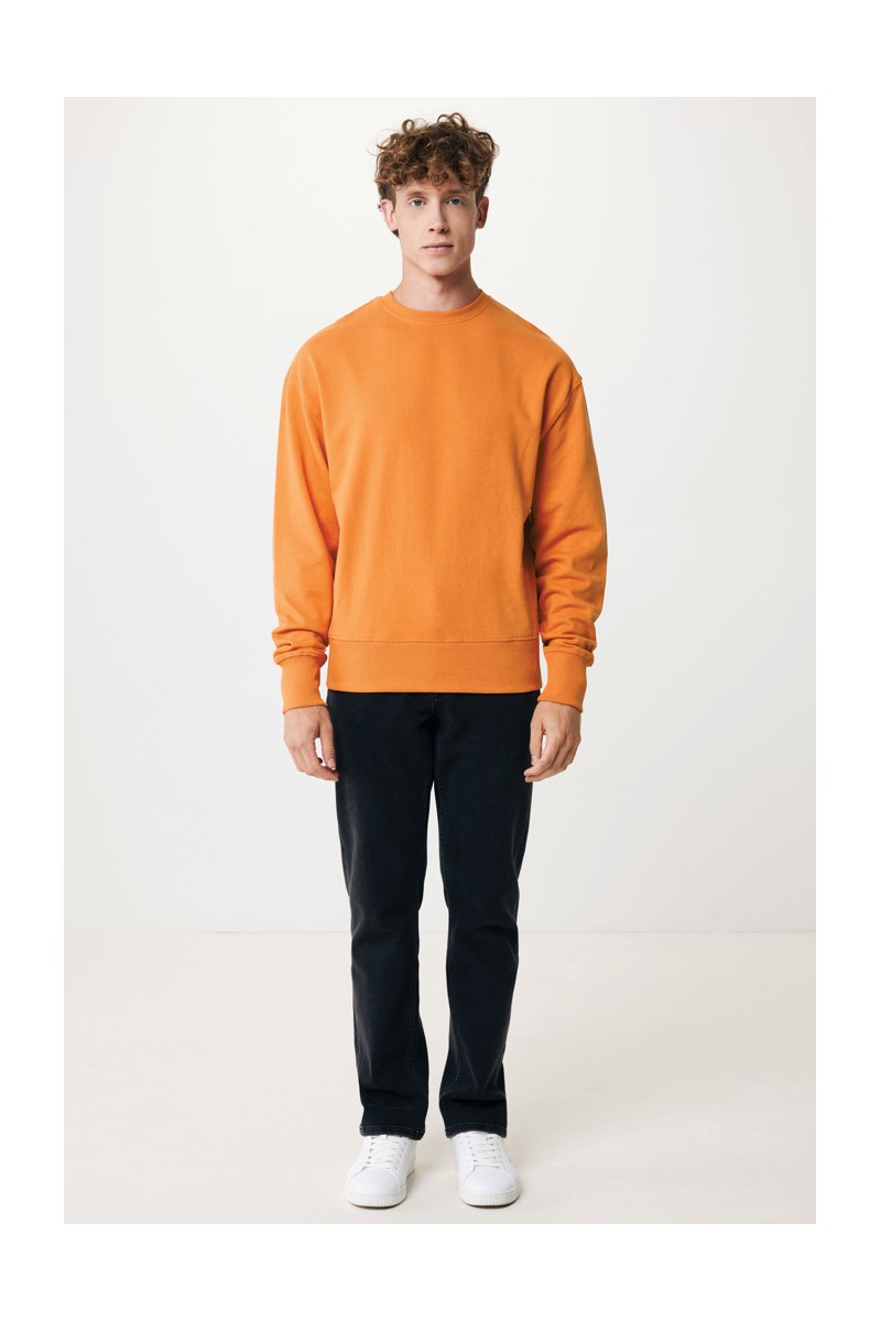 Hoodie IQONIQ Kruger relaxed recycled cotton crew neck