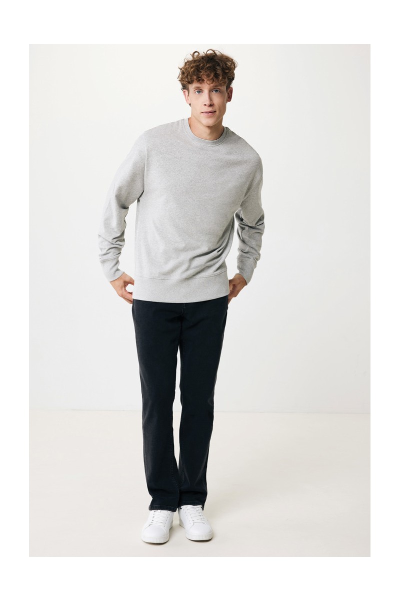 Hoodie IQONIQ Kruger relaxed recycled cotton crew neck