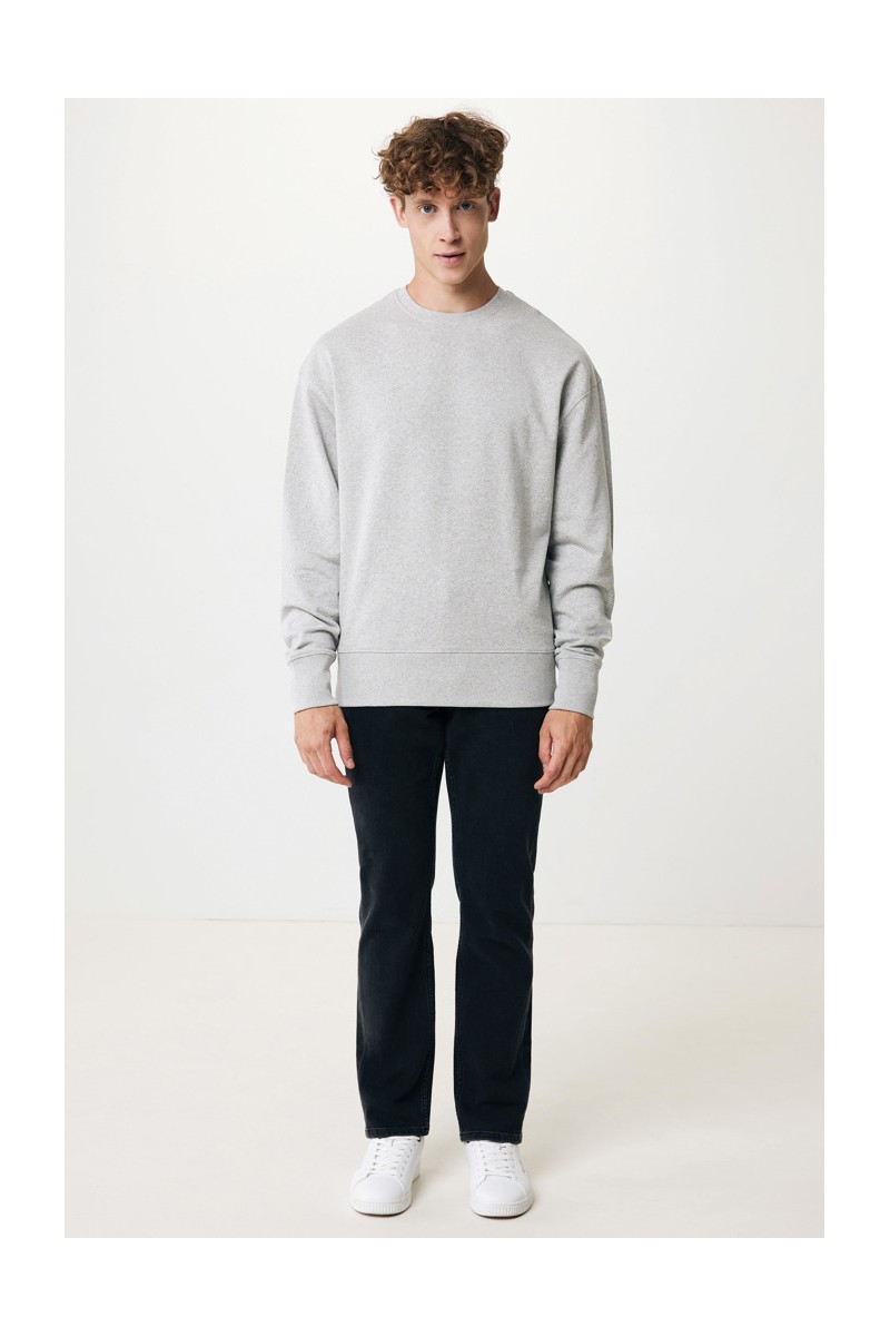 Hoodie IQONIQ Kruger relaxed recycled cotton crew neck
