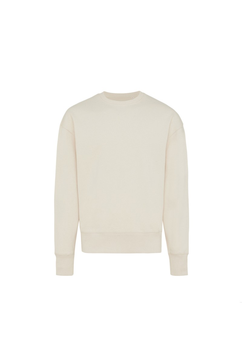 Hoodie IQONIQ Kruger relaxed recycled cotton crew neck
