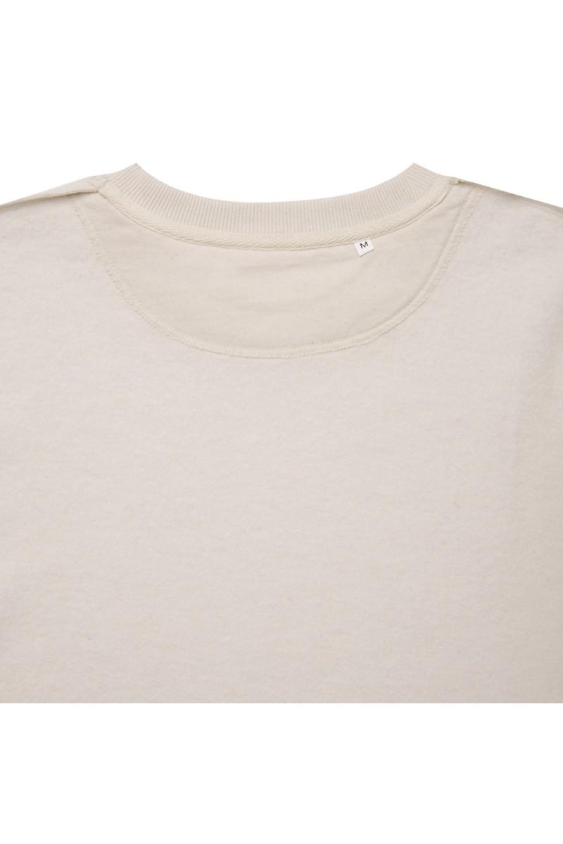 Hoodie IQONIQ Kruger relaxed recycled cotton crew neck
