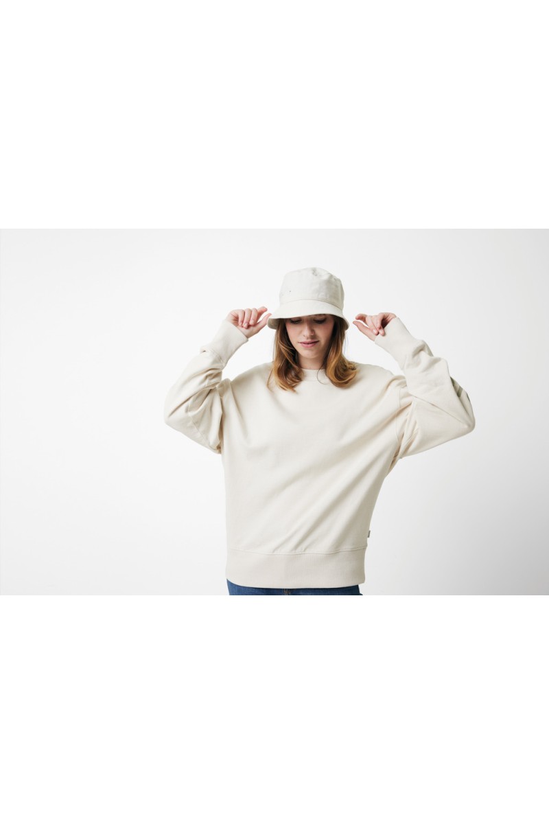 Hoodie IQONIQ Kruger relaxed recycled cotton crew neck