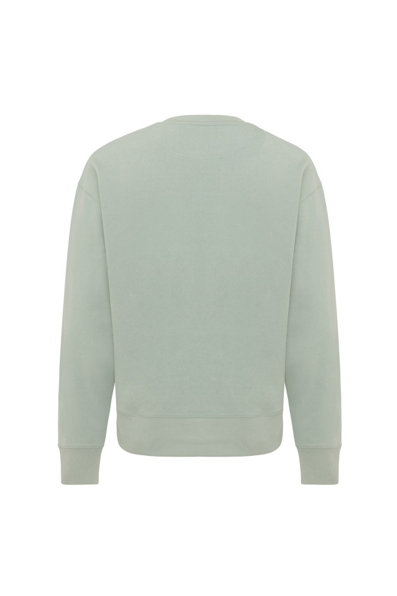 Hoodie IQONIQ Kruger relaxed recycled cotton crew neck