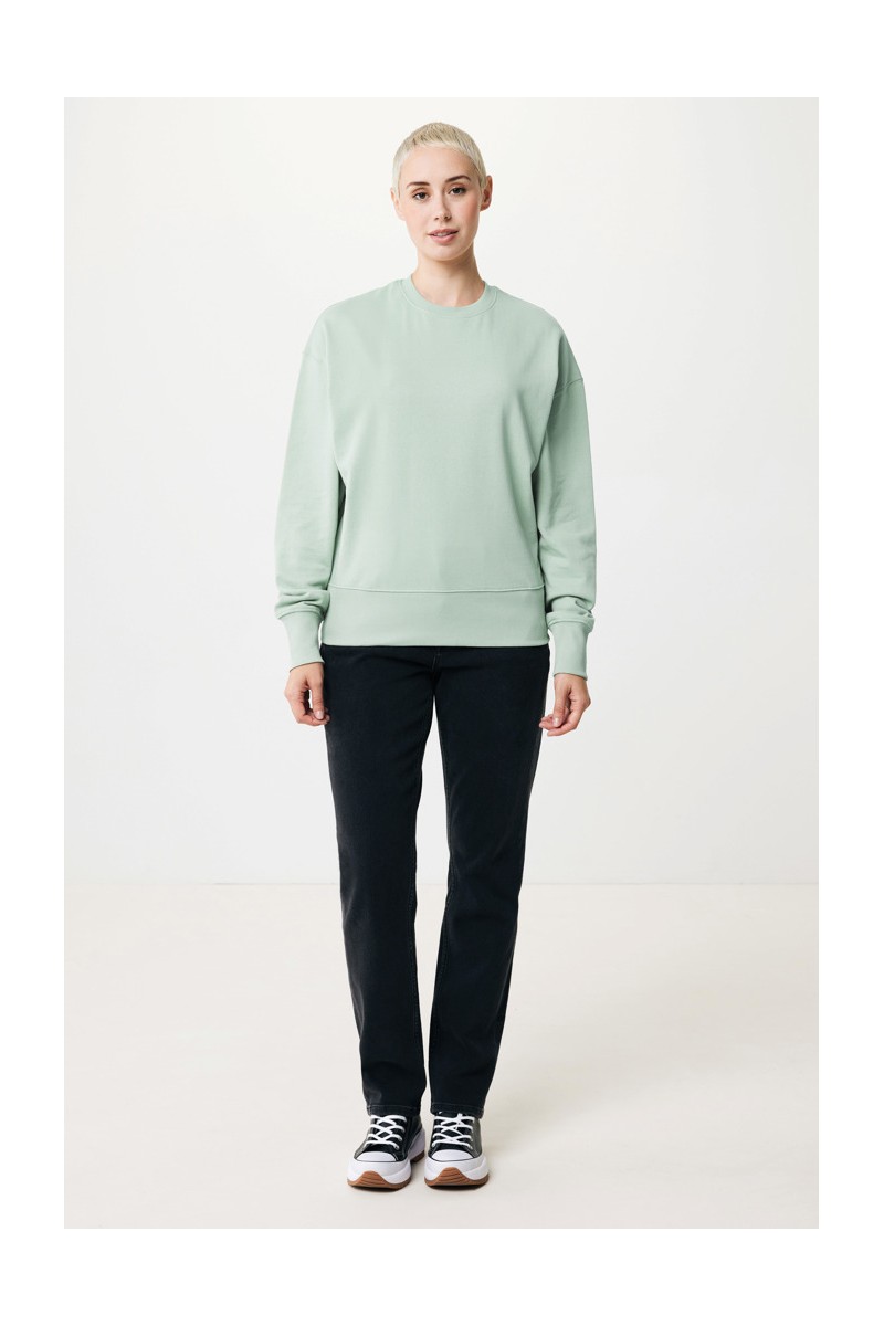 Hoodie IQONIQ Kruger relaxed recycled cotton crew neck