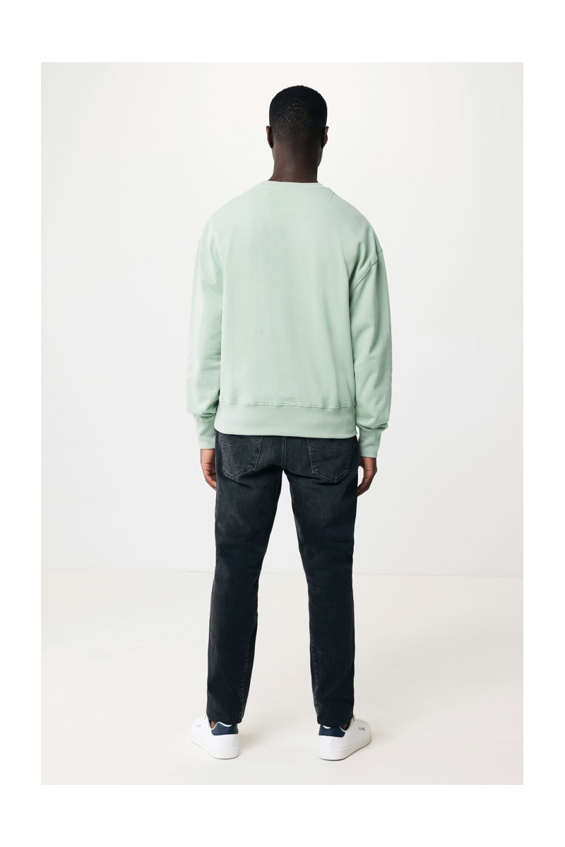 Hoodie IQONIQ Kruger relaxed recycled cotton crew neck