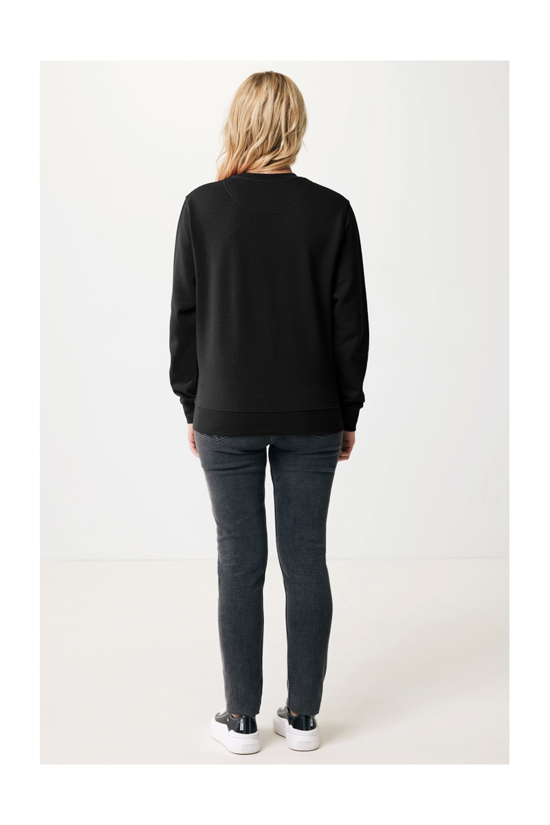 Hoodie IQONIQ Etosha lightweight recycled cotton crew neck