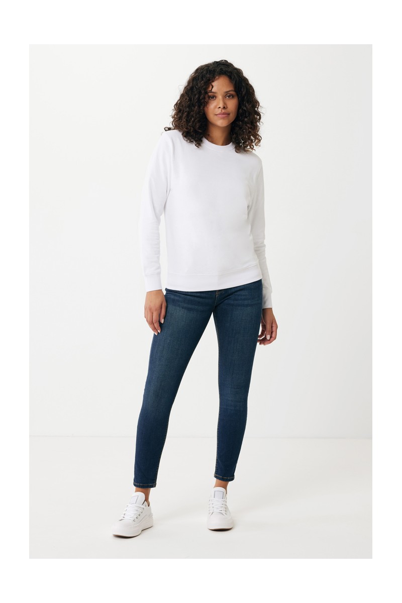 Hoodie IQONIQ Etosha lightweight recycled cotton crew neck