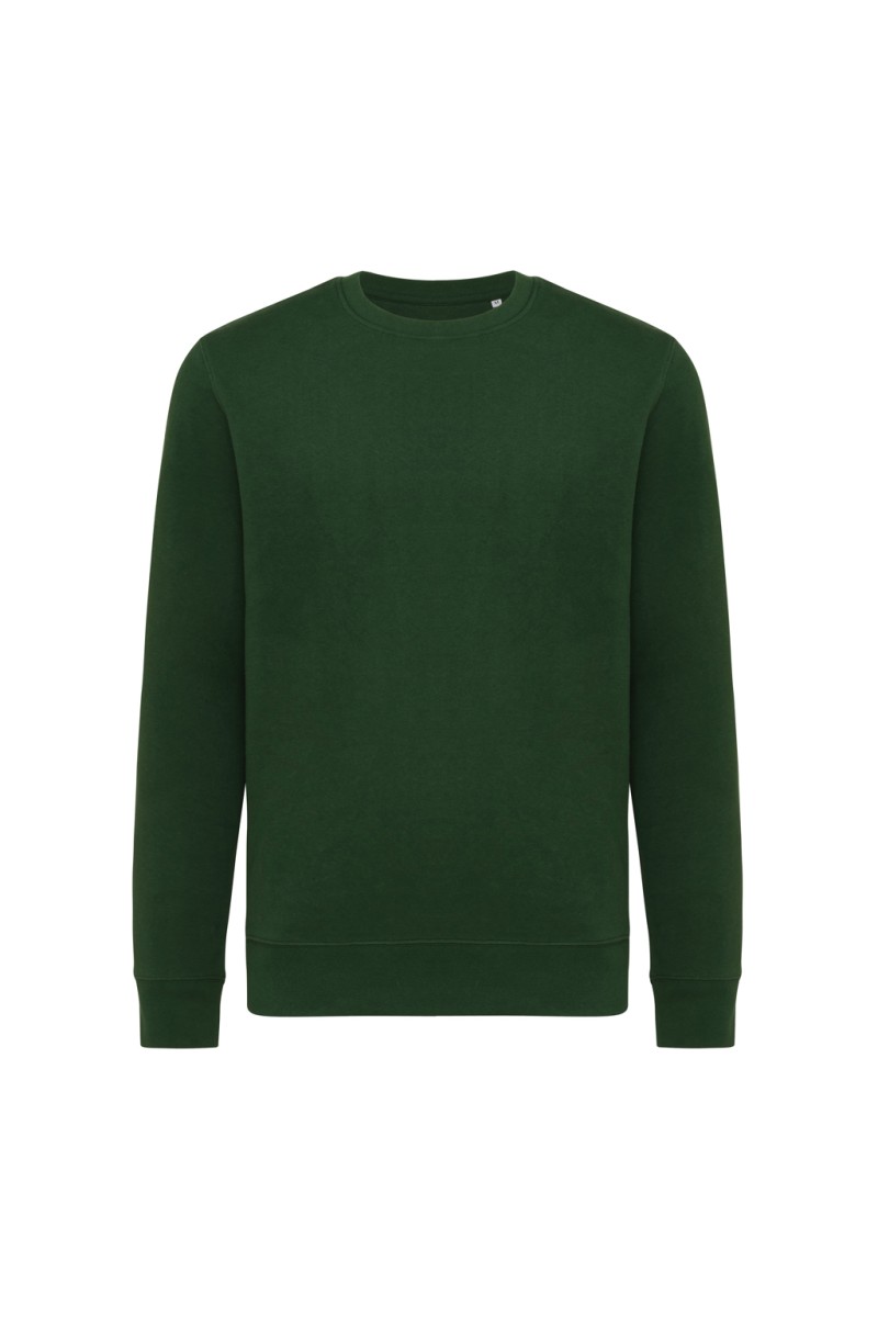 Hoodie IQONIQ Etosha lightweight recycled cotton crew neck