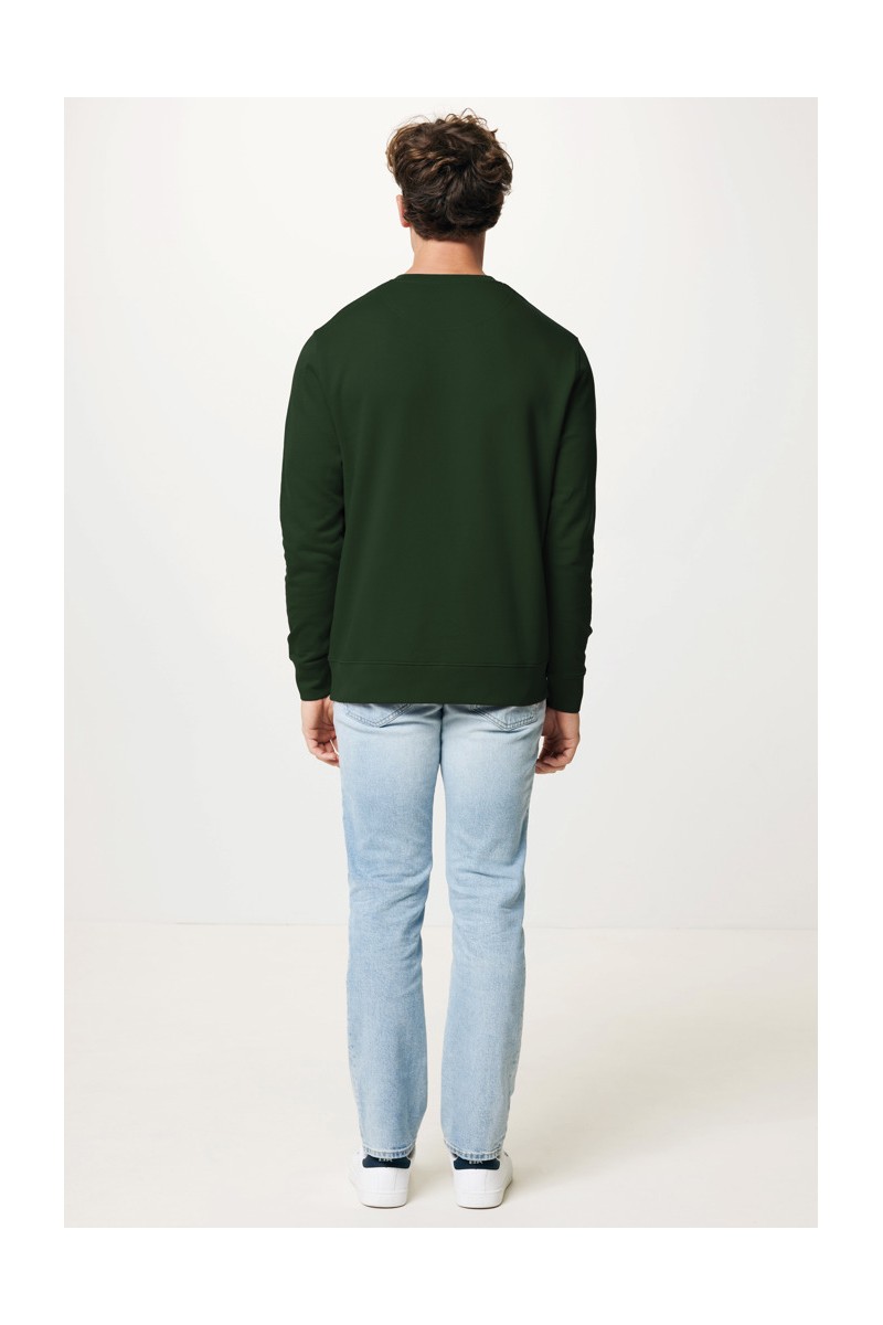 Hoodie IQONIQ Etosha lightweight recycled cotton crew neck