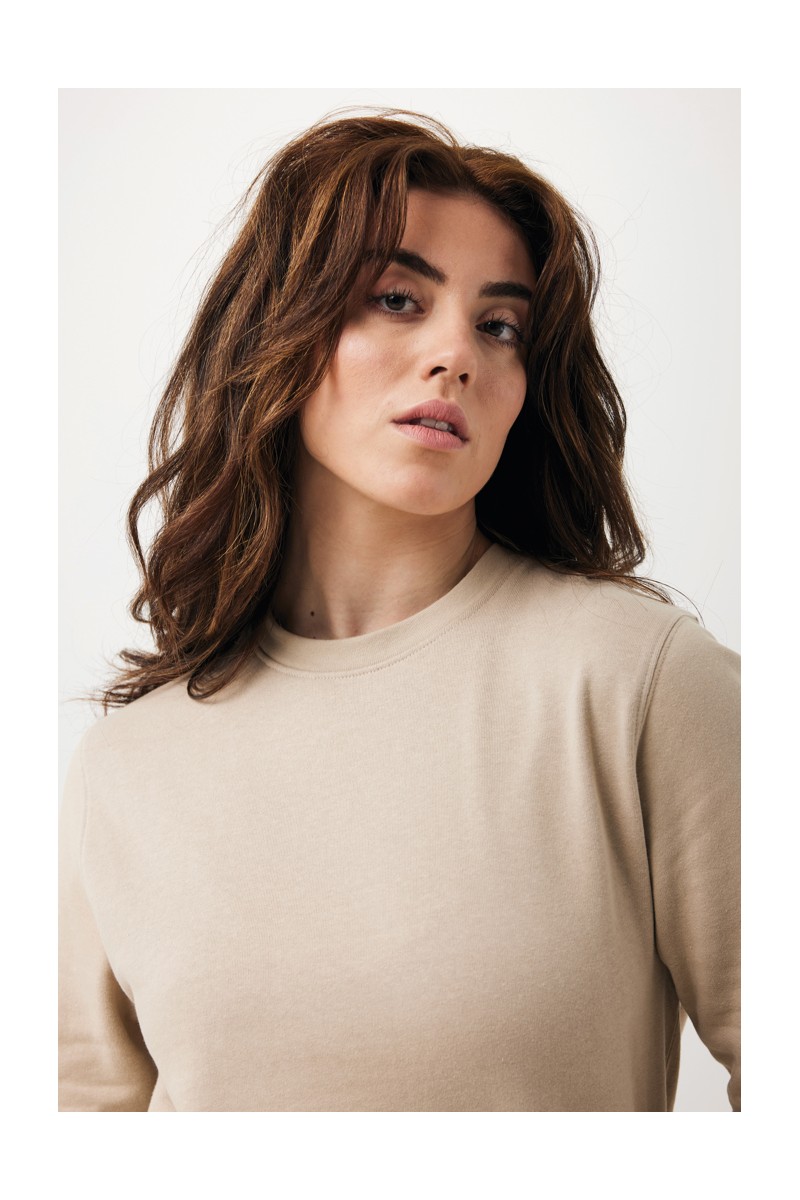 Hoodie IQONIQ Etosha lightweight recycled cotton crew neck