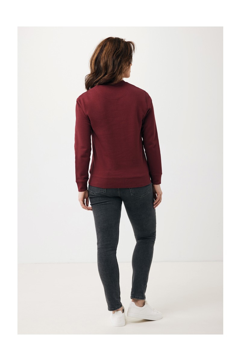 Hoodie IQONIQ Etosha lightweight recycled cotton crew neck