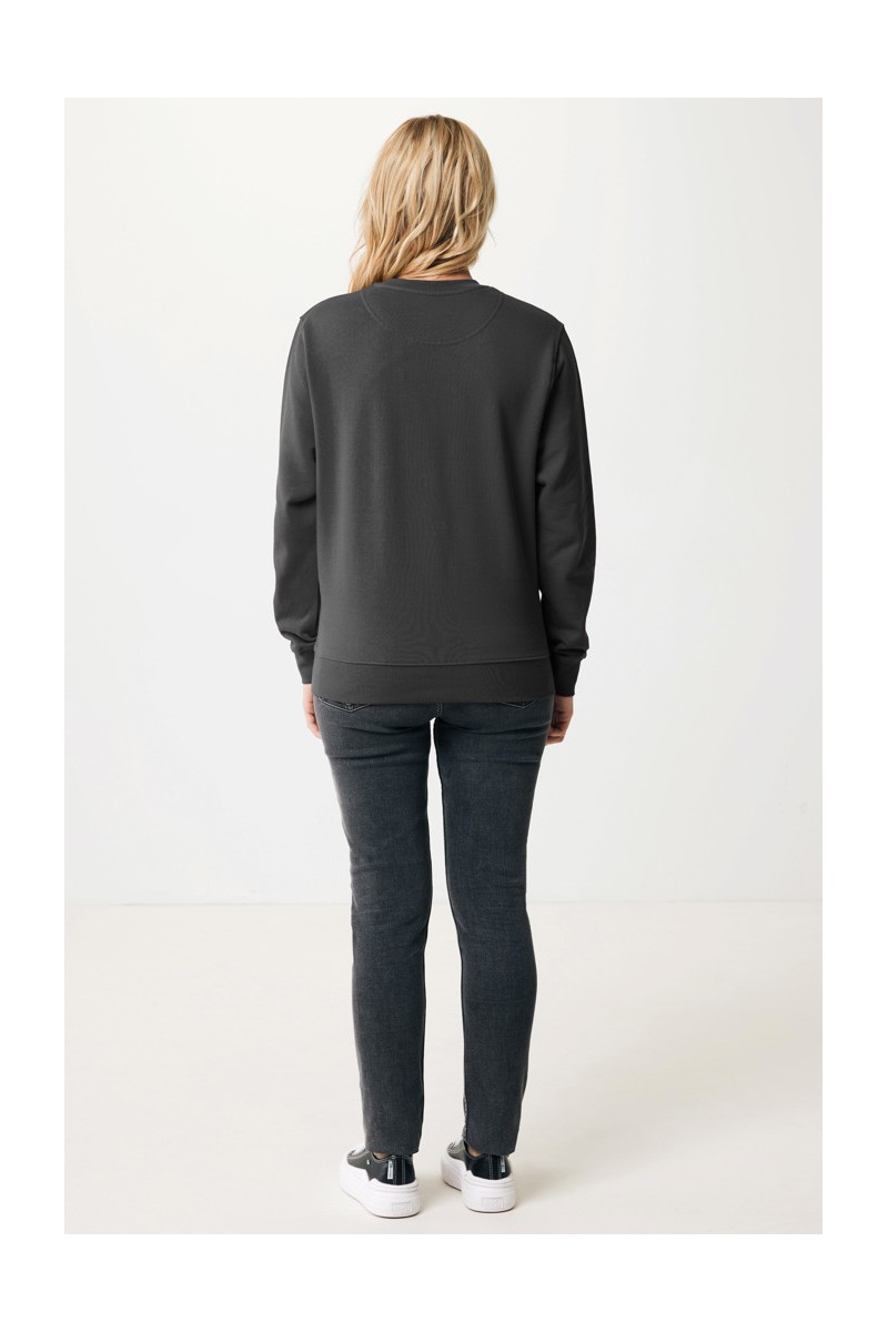 Hoodie IQONIQ Etosha lightweight recycled cotton crew neck