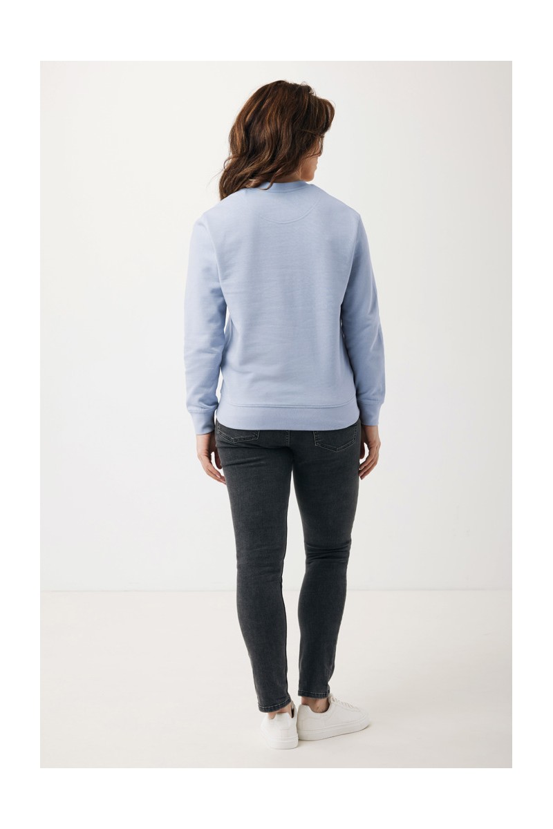 Hoodie IQONIQ Etosha lightweight recycled cotton crew neck