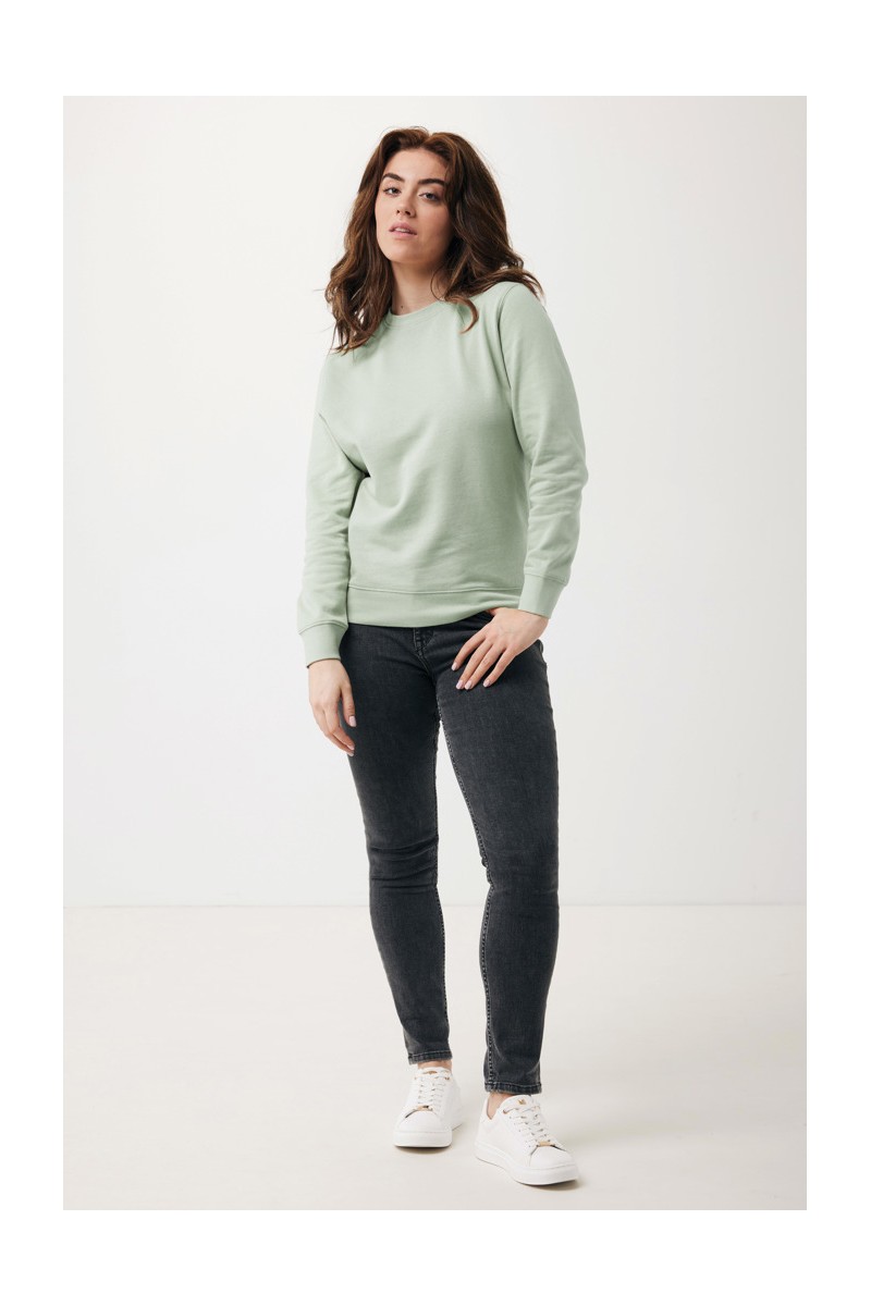 Hoodie IQONIQ Etosha lightweight recycled cotton crew neck