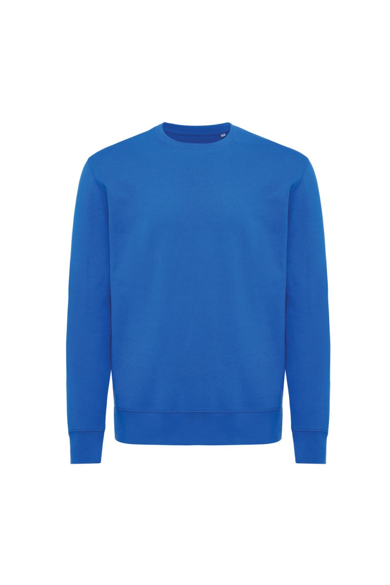 Hoodie IQONIQ Etosha lightweight recycled cotton crew neck