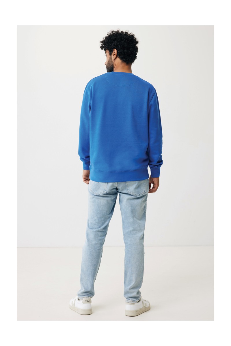 Hoodie IQONIQ Etosha lightweight recycled cotton crew neck