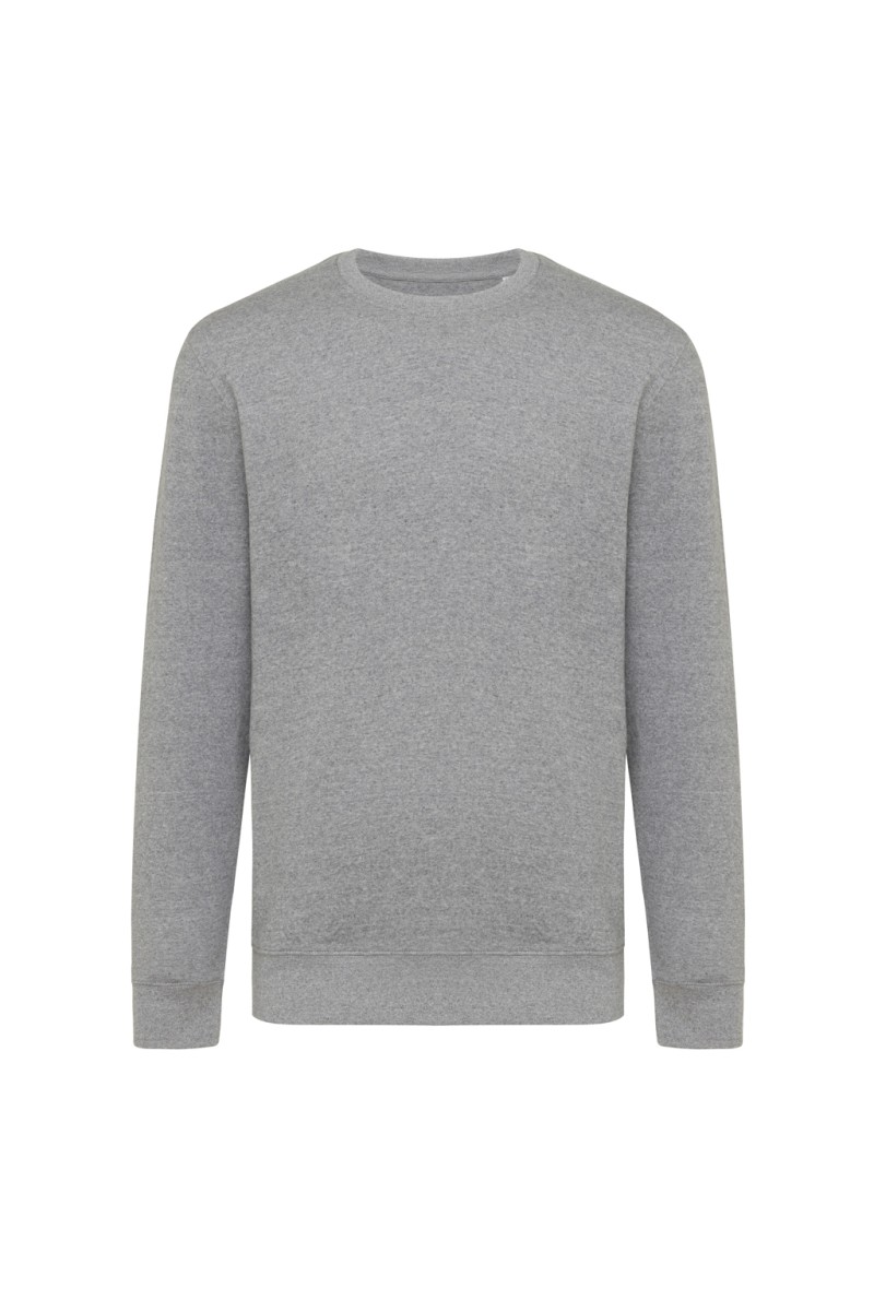 Hoodie IQONIQ Etosha lightweight recycled cotton crew neck