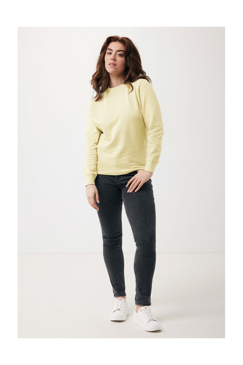 Hoodie IQONIQ Etosha lightweight recycled cotton crew neck